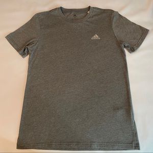 Adidas Gray Shirt Solid Color